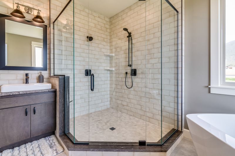 Interior Shower Setup